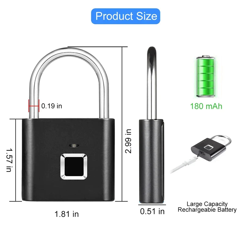 Fingerprint Padlock